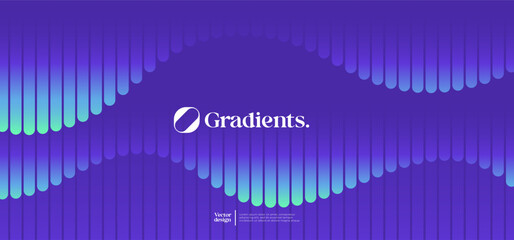 Minimal geometric background. Gradient linear pattern composition. Eps10 vector.