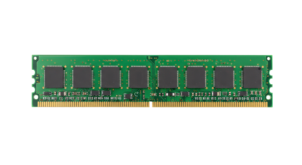 Isolated Computer RAM Memory