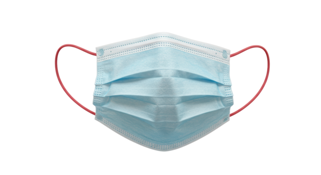 Isolated surgical mask