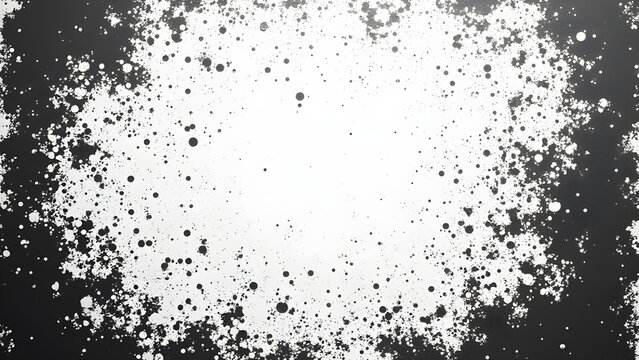 Grunge Black and White Abstract Scratched Texture Background