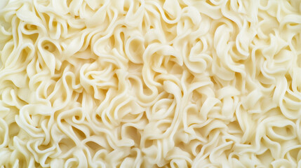 Blank background, Noodles Clipping path included. isolated on white background. 3D Illustration.