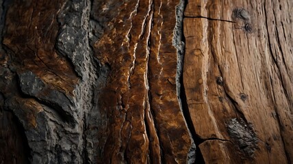 Earth Meets Craft: Stone and Wood in Macro Texture Harmony