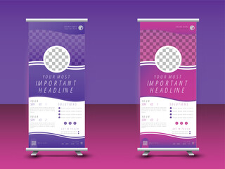 Professional Roll up stand banner template Vector design,
Digital marketing social media and Instagram post template,