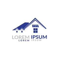 Home property logo Vector drawn building icon logo Illustration graphic vector of house building logo design elegant home logo