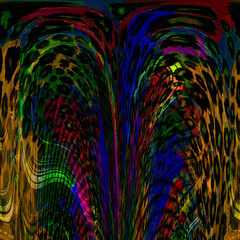 Obraz premium abstract fractal background