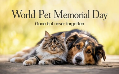 World Pet Memorial Day honors pets gone but never forgotten.