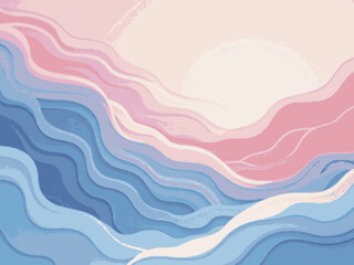 fondos de ondas relajantes de formas fluidas