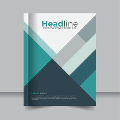 Corporate Identity and Business Cover Design for Brochures and Reports, Professional Business Flyer, Brochure and Annual Report Layout Template
