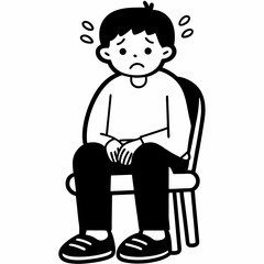 the child does not know how to express his thoughts