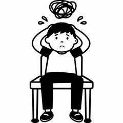 the child does not know how to express his thoughts