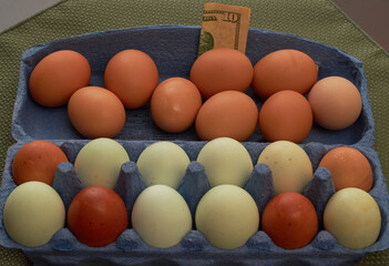 Price of eggs rise as unchecked inflation and greed control what consumers pay at checkout!