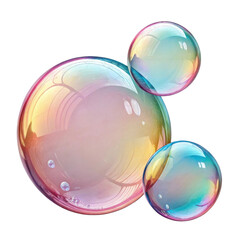 Bubbles of soap create mesmerizing display of colors and reflections, capturing beauty of light in playful way