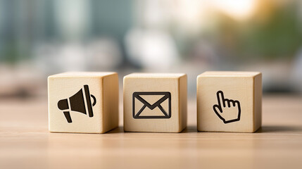 Email Marketing Campaigns For Promotional Outreach and Customer Engagement. Newsletter Strategies, Sales Boost and Digital Promotions. Business Cubes