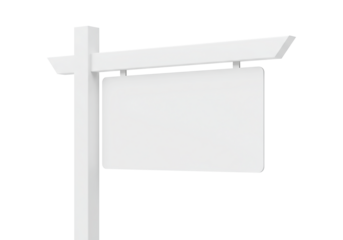 Blank White A-Frame Signboard Perfect for Restaurants, Shops, and Events - Versatile Advertising Display