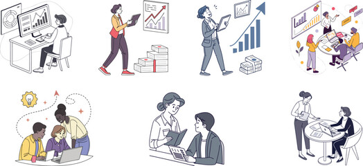 Obraz premium Boosting Business Growth Strategies for Success in Modern Workplace