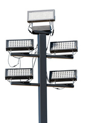 The Stadium Spot-light tower on white
