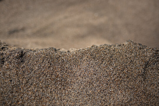 Sandy texture in San Francisco, California.