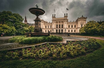 fountain in the park