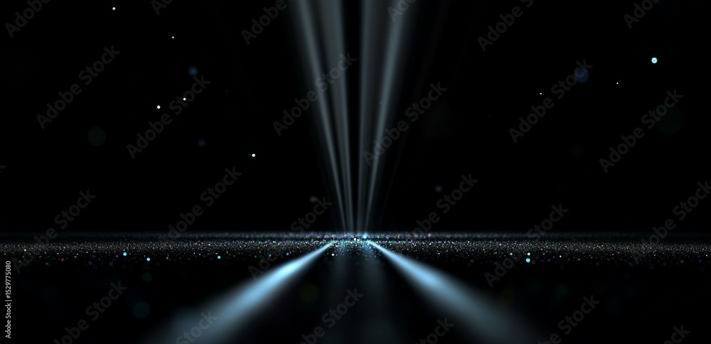 Canvas Prints abstract glowing beams background design