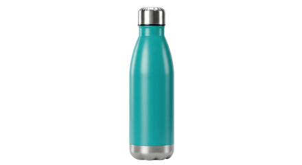 Isolated Teal Water Bottle
