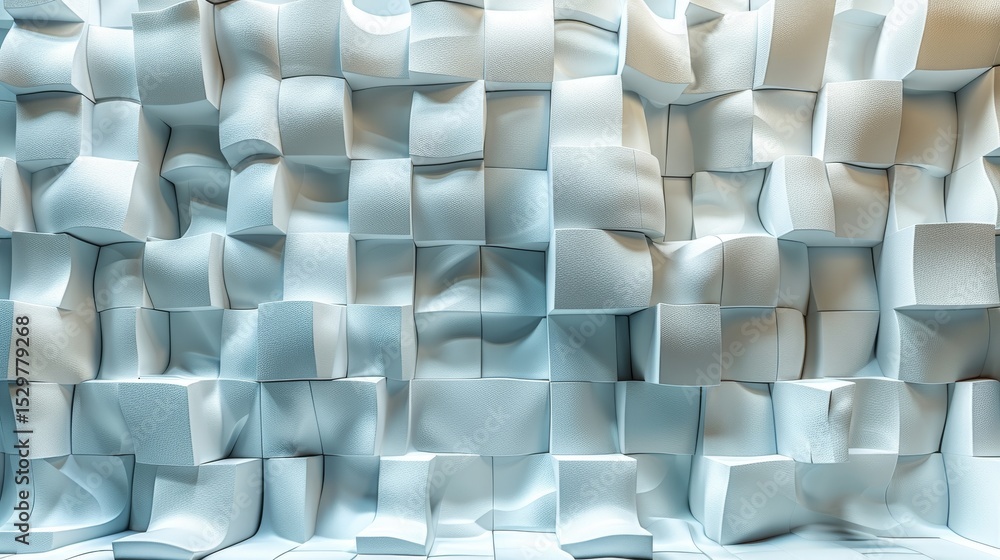 Aufkleber this image features an abstract wall with a unique texture, composed of soft shapes and light tones 