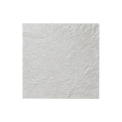White paper isolated on transparent background