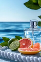 Summer Citrus Perfume with Ocean View