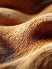 Warm Brown Wood Texture with Subtle Waves and Light
