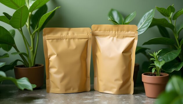 Eco-Friendly Packaging Sustainable Pouch Design for Coffee Beans and More