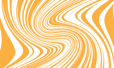 abstract simple orange tweak line twist pattern art can be used background.