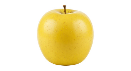 Isolated Yellow Apple