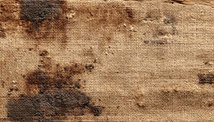 Brown Weathered Canvas Texture Background