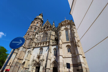 The Cathedral of St. Elizabeth in Kosice, Slovakia