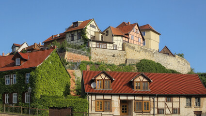 Quedlinburg - M&uuml;nzenberg, Deutschland