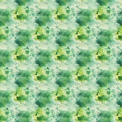seamless pattern with watercolor spots