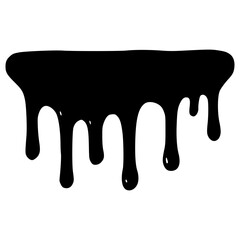 Ice Cream Dripping Border