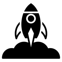 Startup outline mixed icon