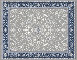 Obraz premium 優雅なビンテージ絨毯装飾｜Elegant Vintage Carpet Decoration