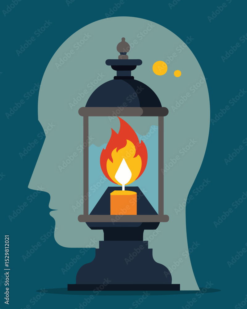Poster the gaslight inside my mind was inconsistent dimming and brightening at random intervals leaving me 