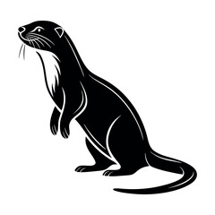 Seal Vector Silhouette Illustration – Marine Animal Clip Art for Ocean and Wildlife Themes