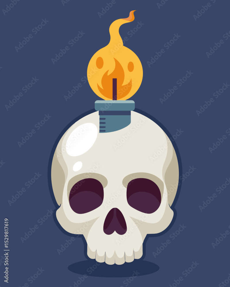 Poster the flickering gaslight within my skull was a reminder of the constant battle between logic and emot