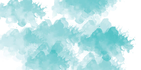 A soothing green watercolor background with soft brush textures blending into white gradient background blending pink, purple and teal hues with smooth flowing texture	