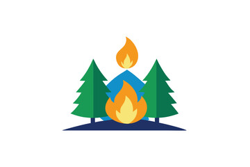 christmas tree and candle