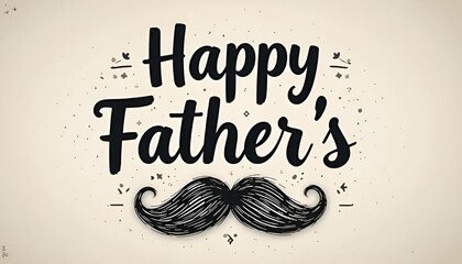 Happy father's day calligraphy