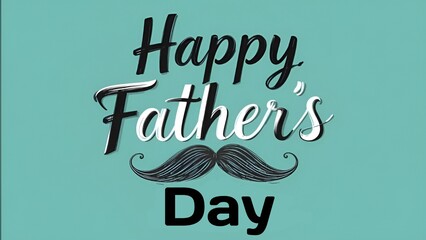 Happy father's day calligraphy