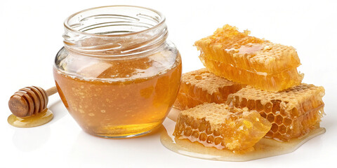 honey and honeycomb
