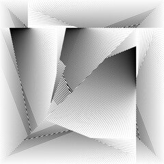 Основные RGB op art abstract modern background, creative dynamic pattern, vector texture