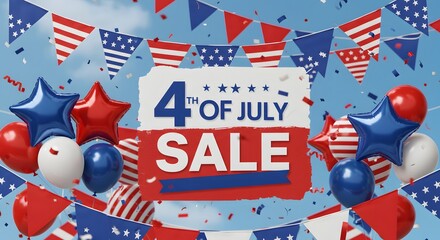 4th of July Sale Celebrate Freedom with Festive Savings and Patriotic Deals