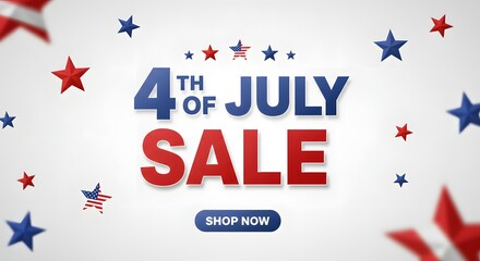 Celebrate 4th of July with Huge Savings Red, White, and Blue Sale!