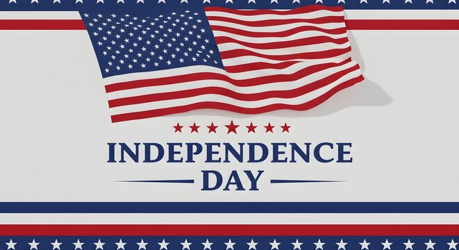 Celebrating American Independence Day A Patriotic Image Design